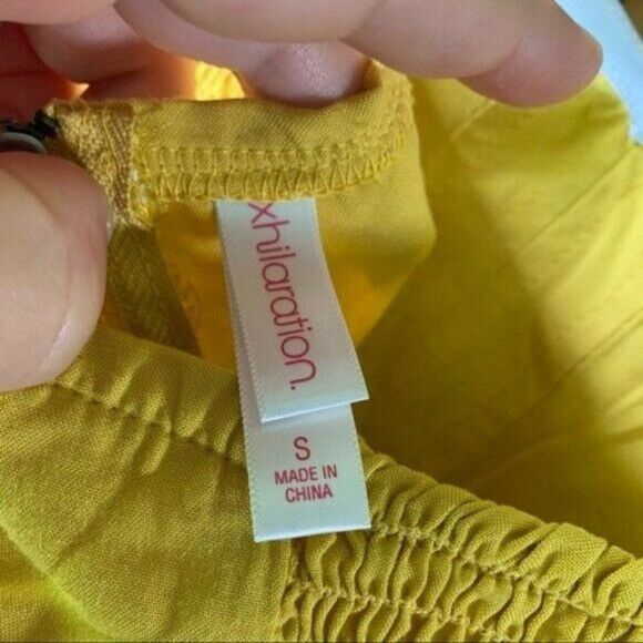 Xhilaration Fruit Print Strapless Mini summer Dress Small - Picture 7 of 8